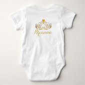Ik ben het grote wonder... baby t-shirt (Achterkant)