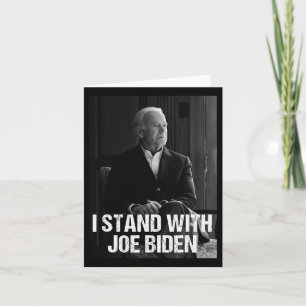 Ik ben het helemaal eens met Joe Biden 1 Kaart