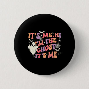 Ik ben het Hoi Ik ben de geest Ik ben blij Hallowe Ronde Button 5,7 Cm