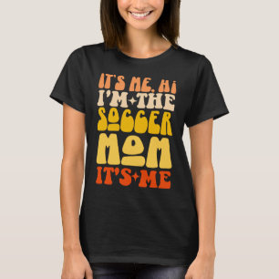 Ik ben het Hoi Ik ben de Voetbal Moeder Het is mij T-shirt