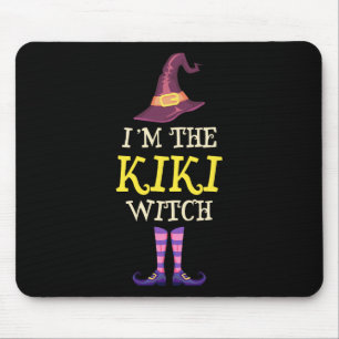 Ik ben het Kiki Witch Kostuum Halloween Funny Witc Muismat