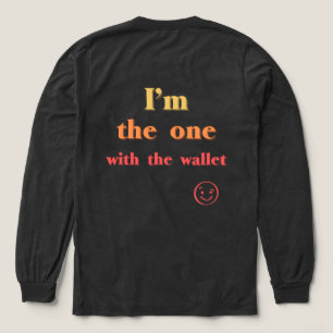 Ik ben het, lettering in drie kleuren Tri-Blend shirt