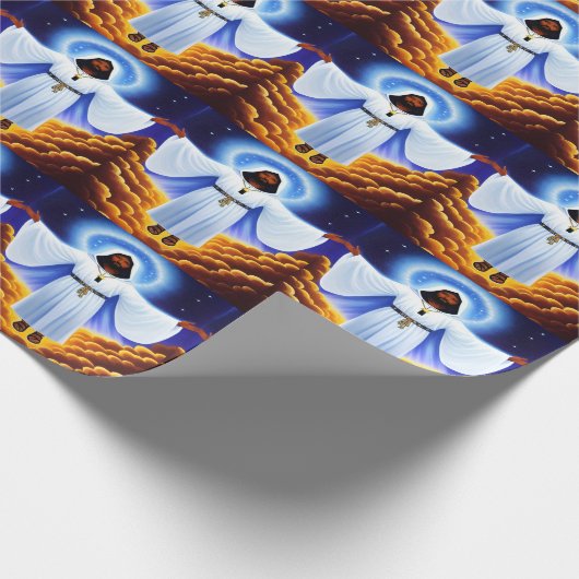 Ik ben het licht Christelijke inpakpapier (Hoek)