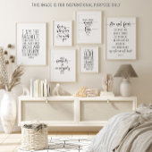 Ik ben het licht van de wereld, John 8:12 Poster