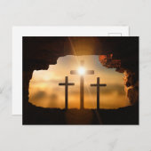 Ik ben het licht van het Briefkaart van de wereld (Voorkant / Achterkant)