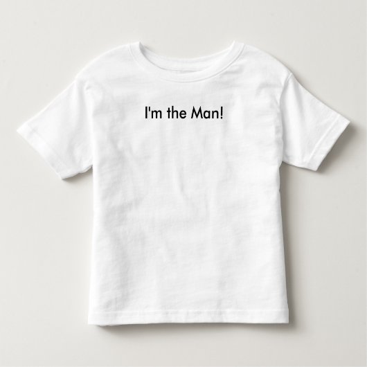 Ik ben het Man! Kinder Shirts (Voorkant)