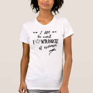 Ik ben het meest geforceerde vrouwtje t-shirt