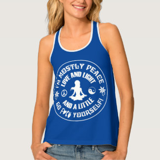 IK BEN HET MEEST VREDE... TANKTOP