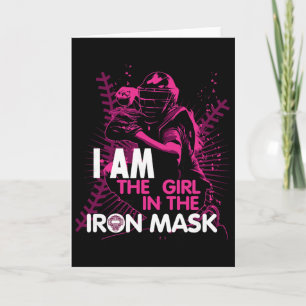 Ik Ben Het Meisje In De IJzeren Masker Zachte Vang Kaart
