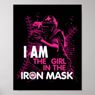 Ik ben het meisje in het ijzeren masker zachte cat poster