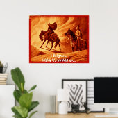 Ik ben het niet eens... poster (Thuiskantoor)