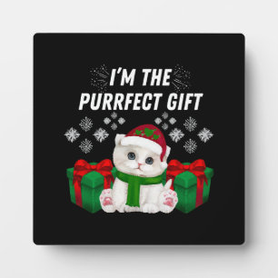 Ik ben het perfecte cadeau fotoplaat