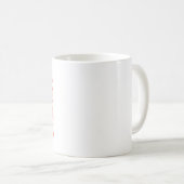 Ik ben het probleem dat ik retro ben. koffiemok (Voorkant rechts)