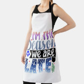 Ik ben het seizoen dat we laat zijn schort (Insitu)