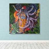 Ik ben het Siam bos! Canvas Afdruk (Insitu (Houten vloer))