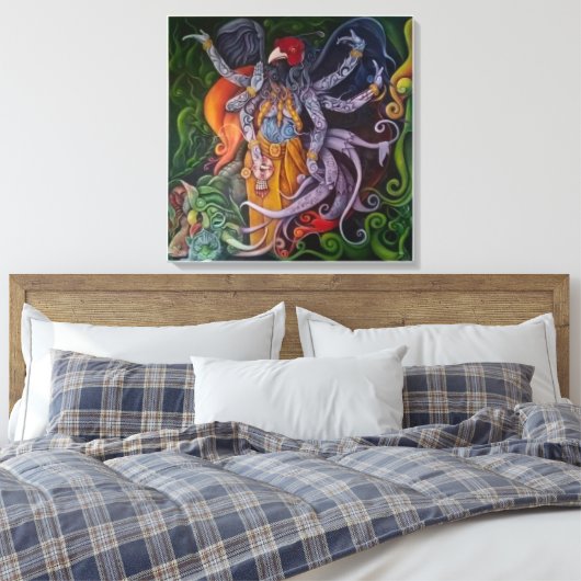 Ik ben het Siam bos! Canvas Afdruk (Insitu (Slaapkamer))