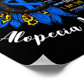 Ik ben het Storm Alopecia Areata Asensio Poster (Hoek)