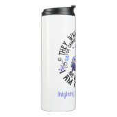 Ik ben het Storm Ankylosing Spondylitis Bewustheid Thermosbeker (Gedraaid links)