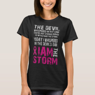 Ik ben het Storm Borstkanker Bewustzijn Comfort T-shirt