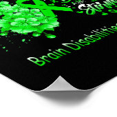 Ik ben het Storm Brain Disabilities Awareness Butt Poster (Hoek)