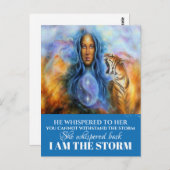 IK BEN HET STORM BRIEFKAART (Voorkant / Achterkant)