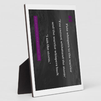 Ik ben het Storm collectie Fotoplaat