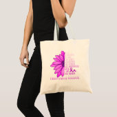 Ik ben het Storm Fibromyalgie Bewustheid Tote Bag (Voorkant (product))