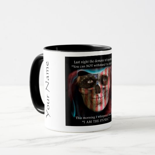 Ik ben het Storm - Koffie-Mok Mok (Voorkant links)