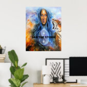 Ik ben het Storm Poster (Thuiskantoor)