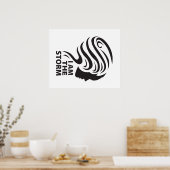 Ik ben het Storm Poster (Keuken)