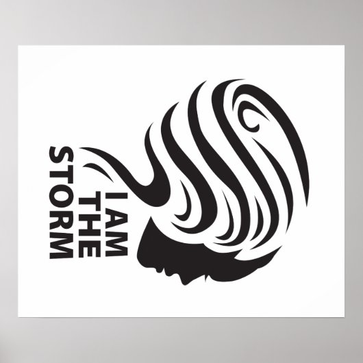 Ik ben het Storm Poster (Voorkant)