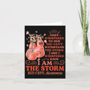 Ik ben het Storm RSD CRPS Awareness Boxing Handsch Kaart