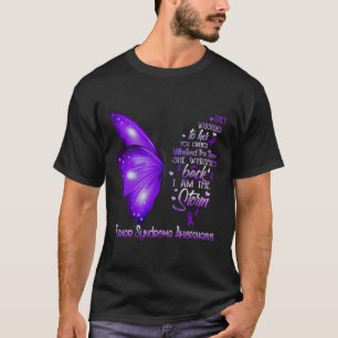 Ik ben het Storm Turner Syndrome Awareness Butterf T-shirt
