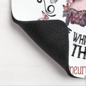 Ik ben het Storm van hersenbewustwording Muismat (Hoek)