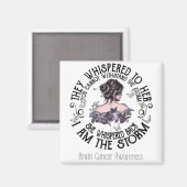 Ik ben het Storm van hersenkanker Magneet (Voorkant / Achterkant)