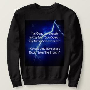 Ik ben het Stormen sweatshirt