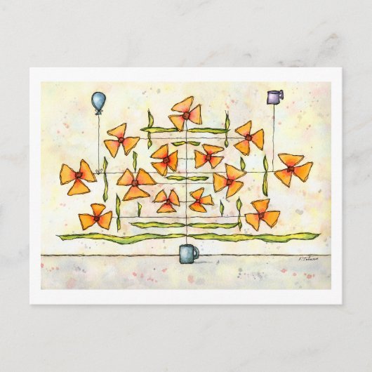 Ik ben het Vine Briefkaart (Voorkant)