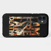 Ik ben het vuur dat ik dood ben. Case-Mate iPhone case (Achterkant (horizontaal))