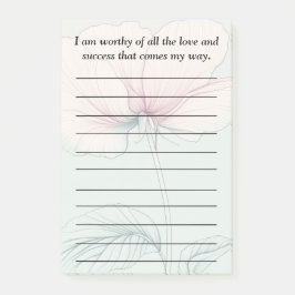 Ik ben het waard... post-it® notes