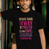 Ik ben het Way T-shirt in heldere kleuren