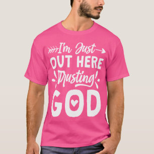 Ik ben hier alleen maar om God te vertrouwen, reli T-shirt