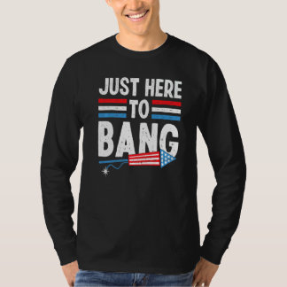 Ik ben hier alleen om op 4 juli te knallen voor ma t-shirt