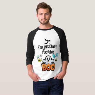 Ik ben hier alleen voor de boegels! t-shirt
