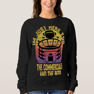 Ik ben hier alleen voor de commercials en de bierr trui