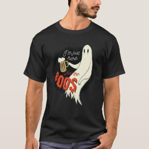 Ik ben hier alleen voor de laarzen. t-shirt