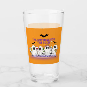 Ik ben hier alleen voor de leuke Halloween boeken Glas