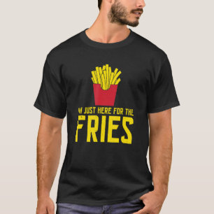 Ik ben hier alleen voor de Vries T-shirt