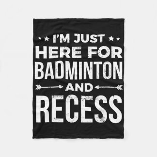 Ik ben hier alleen voor een leuk reces studentenca fleece deken