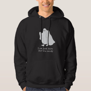 Ik ben hier alleen voor het snoep hoodie