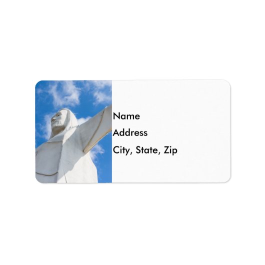 Ik ben hier etiket (Voorkant)